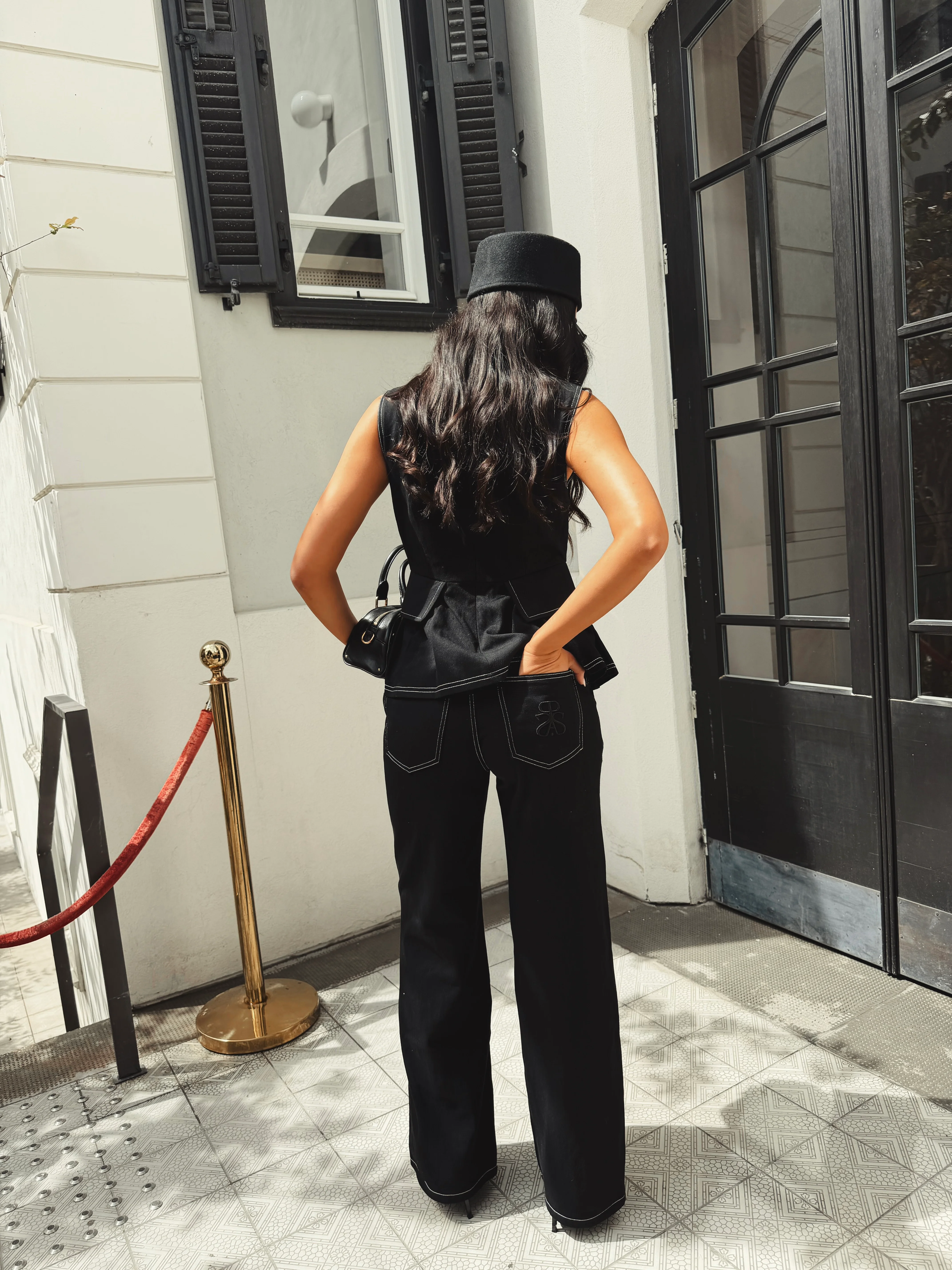 HARRY PANTS - BLACK - Image 5
