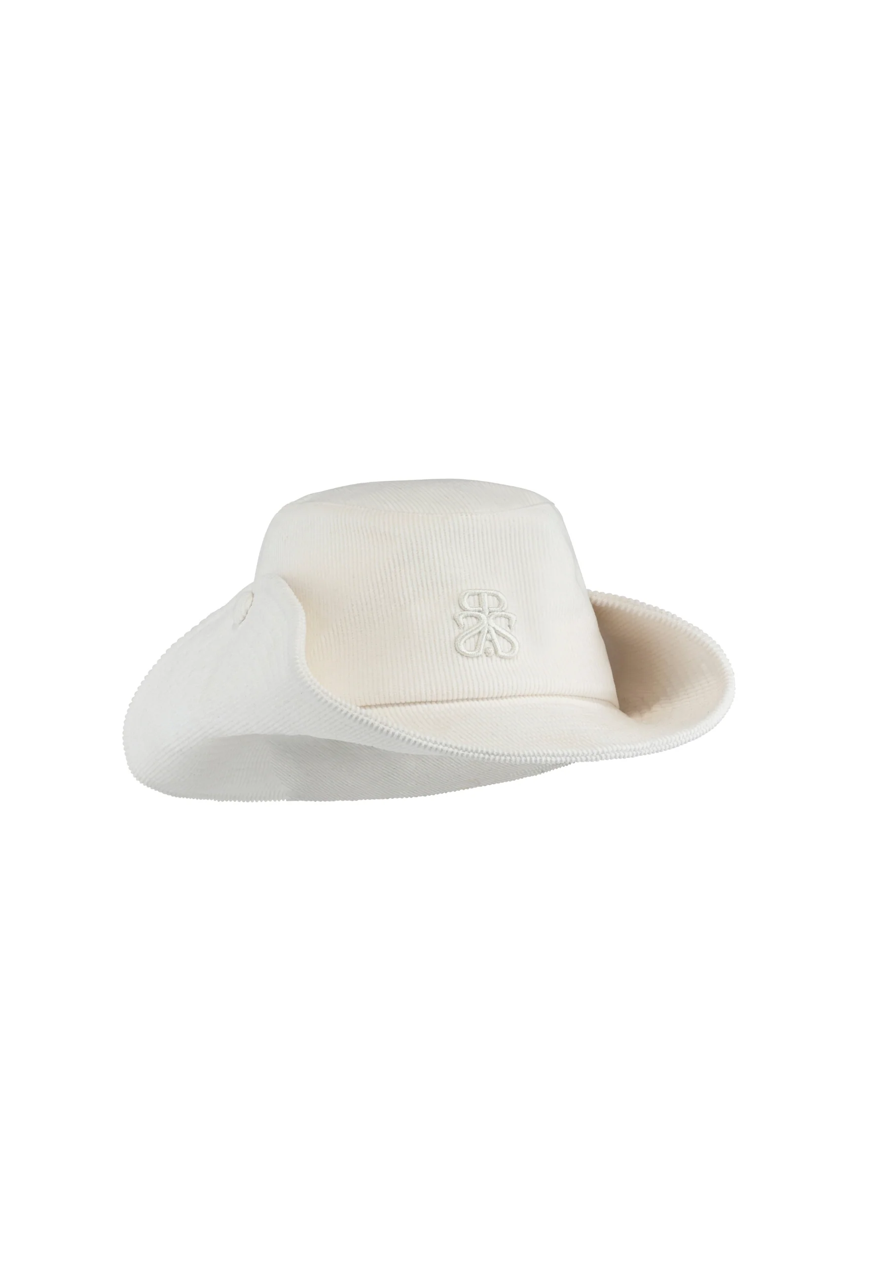 HAT - WHITE CORDUROY