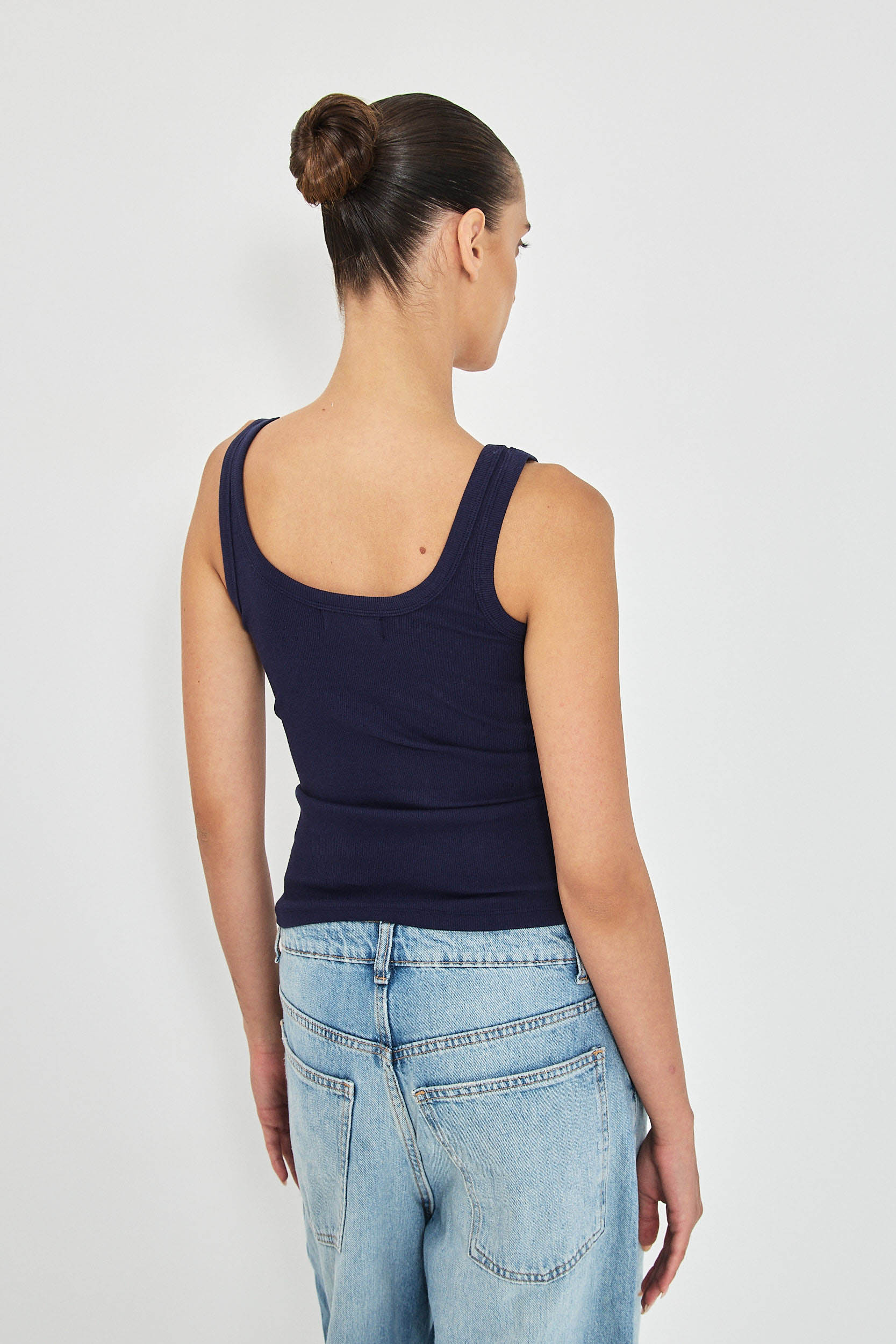LIV TANK TOP - NAVY - Image 4