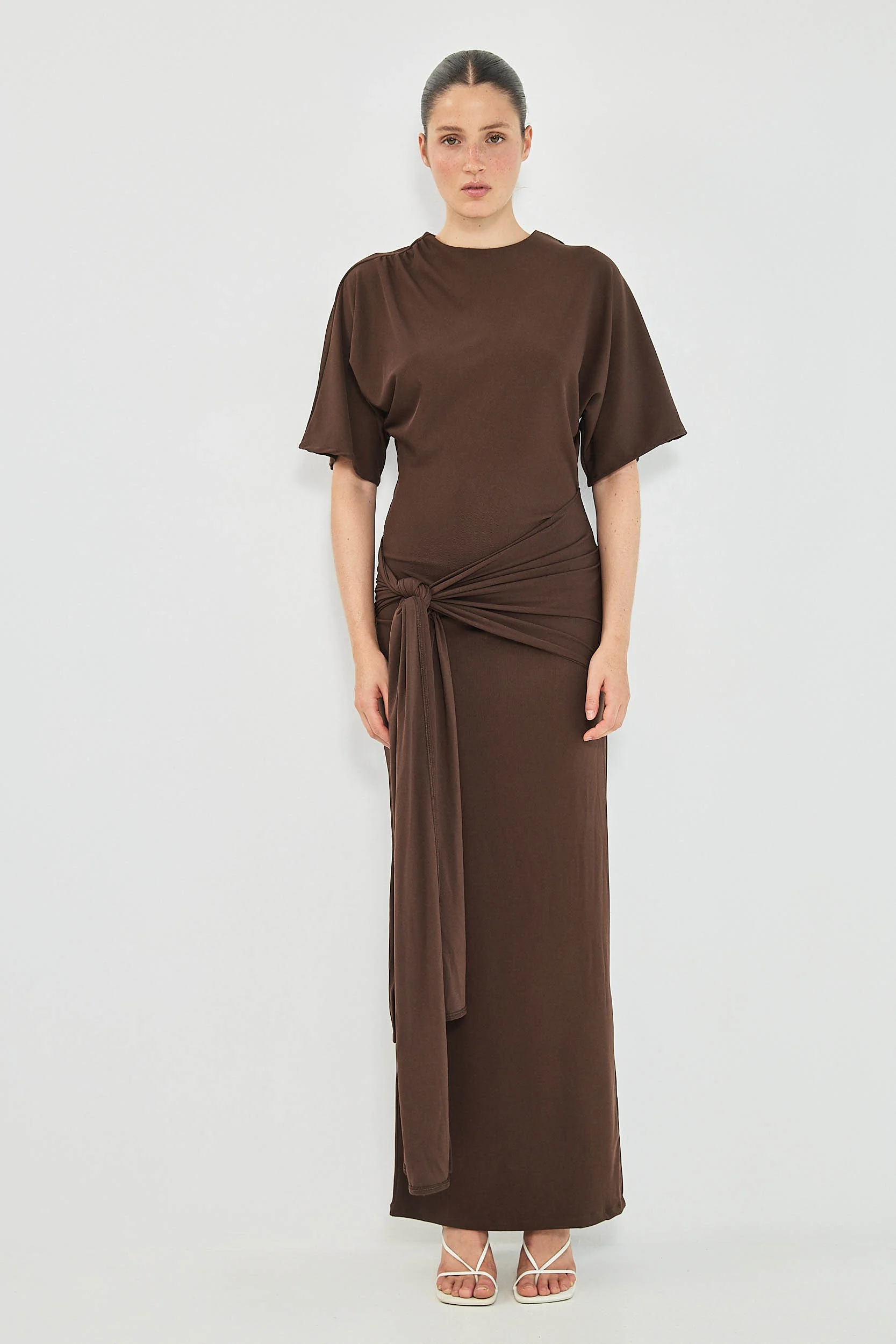 MARS DRESS - BROWN - Image 3