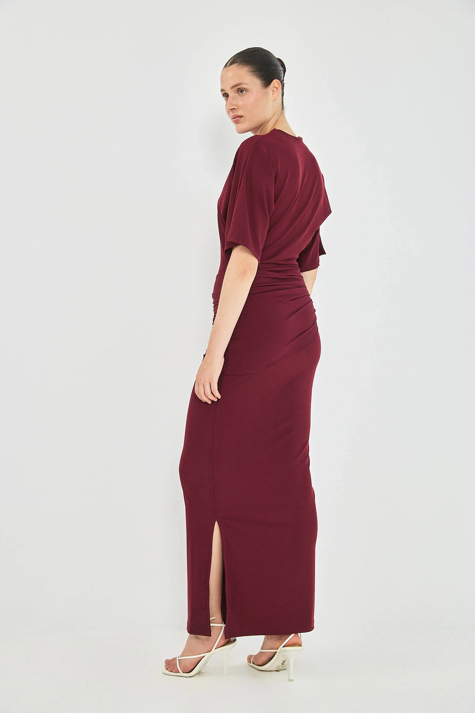 MARS DRESS - WINE - Image 3