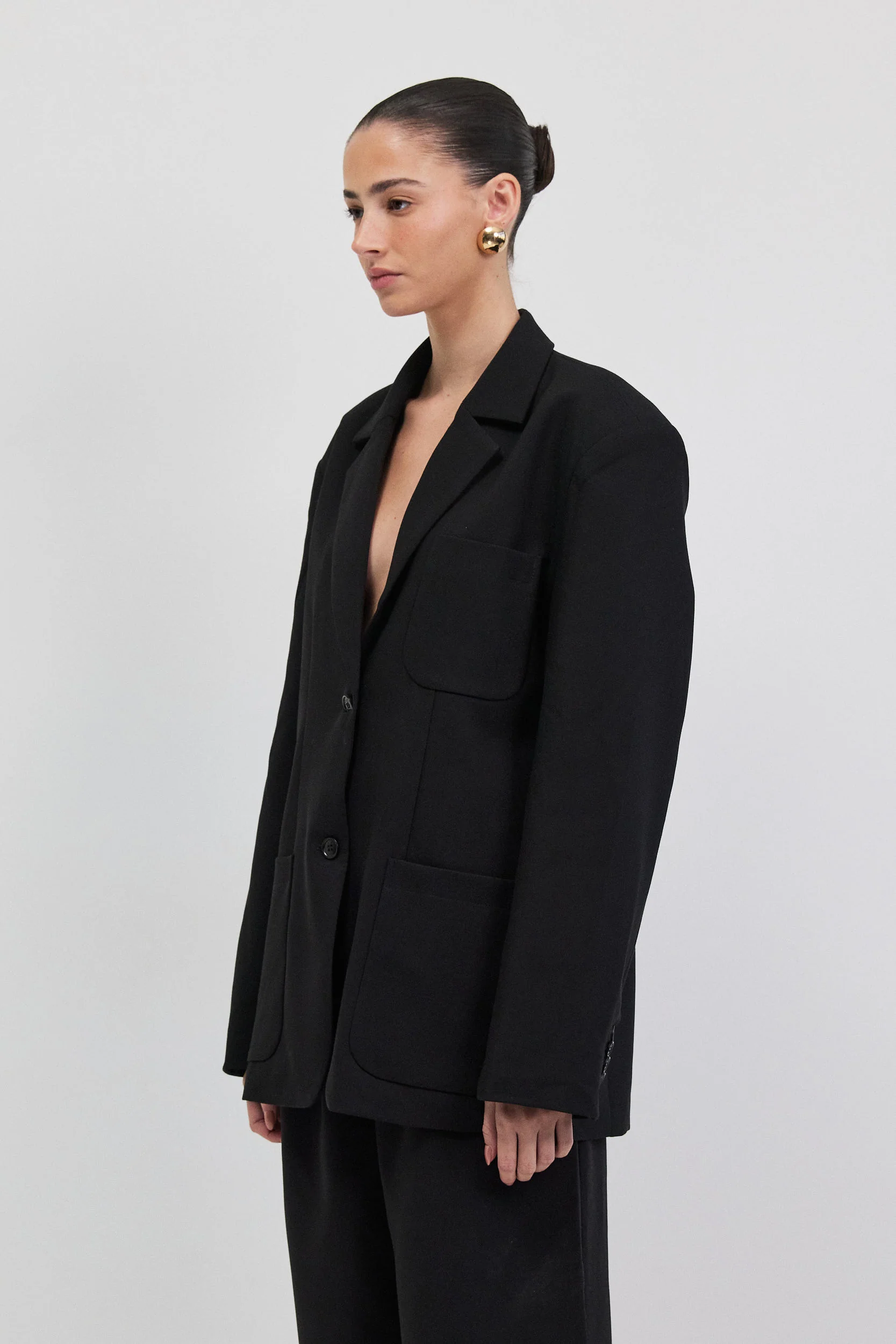 MEALNIE BLAZER - BLACK - Image 3