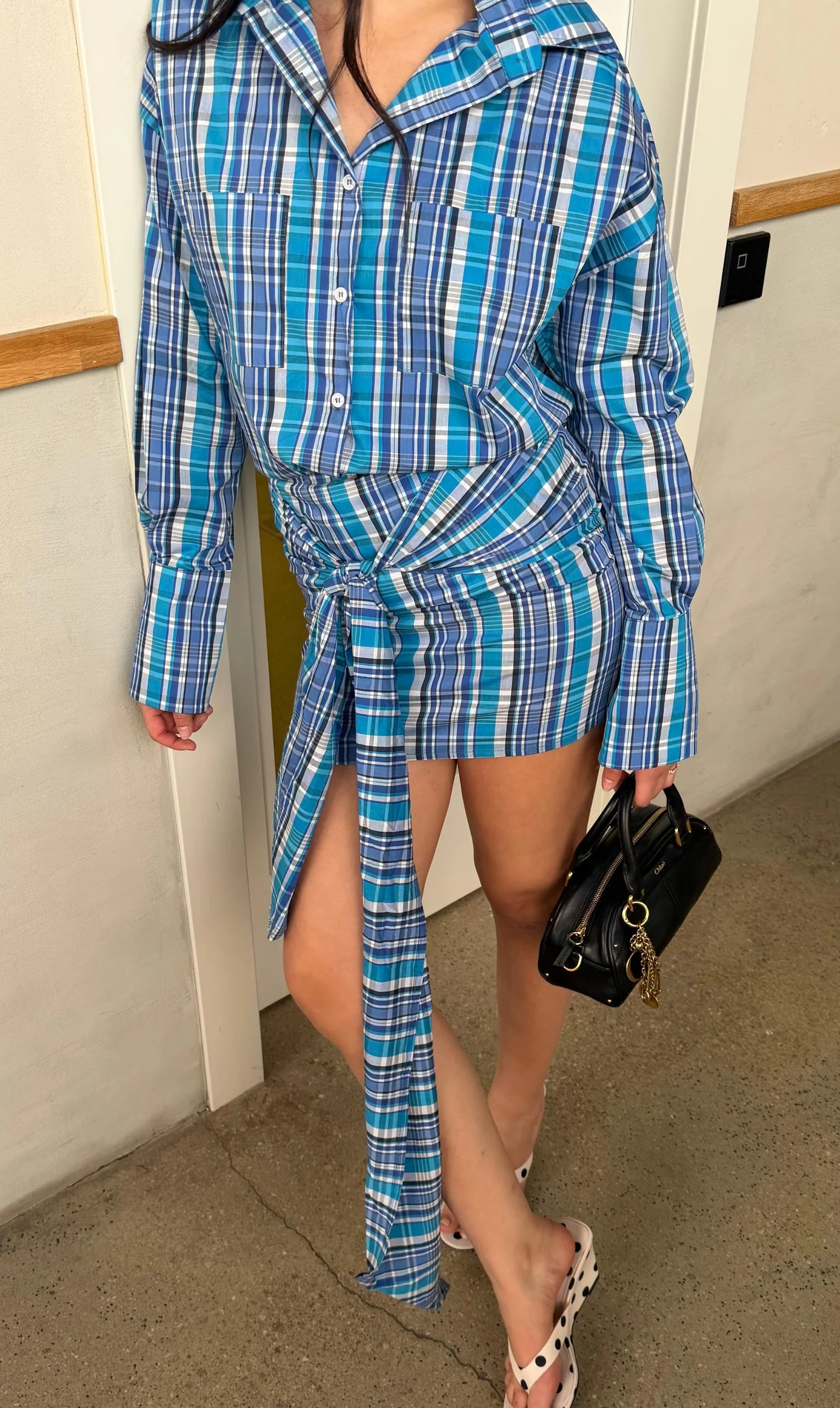 TROPEZ SKIRT - BLUE - Image 3