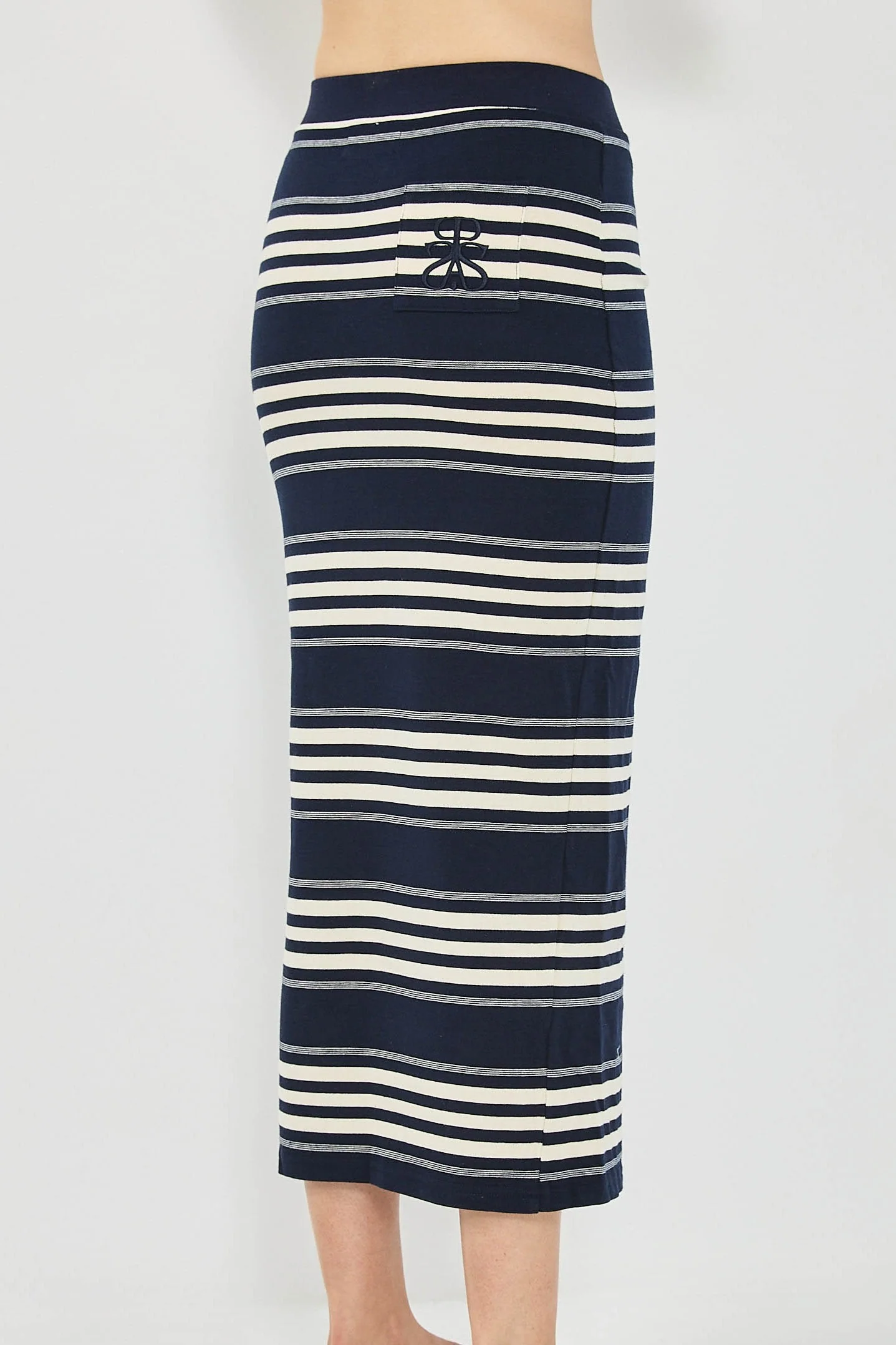 SANDY LONG SKIRT - BLUE - Image 4
