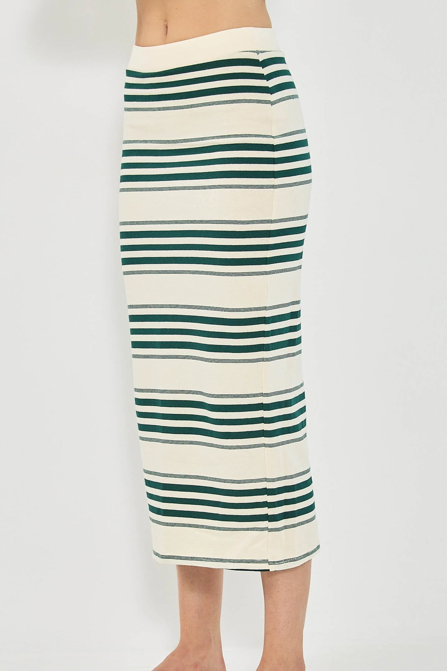 SANDY LONG SKIRT - GREEN - Image 3