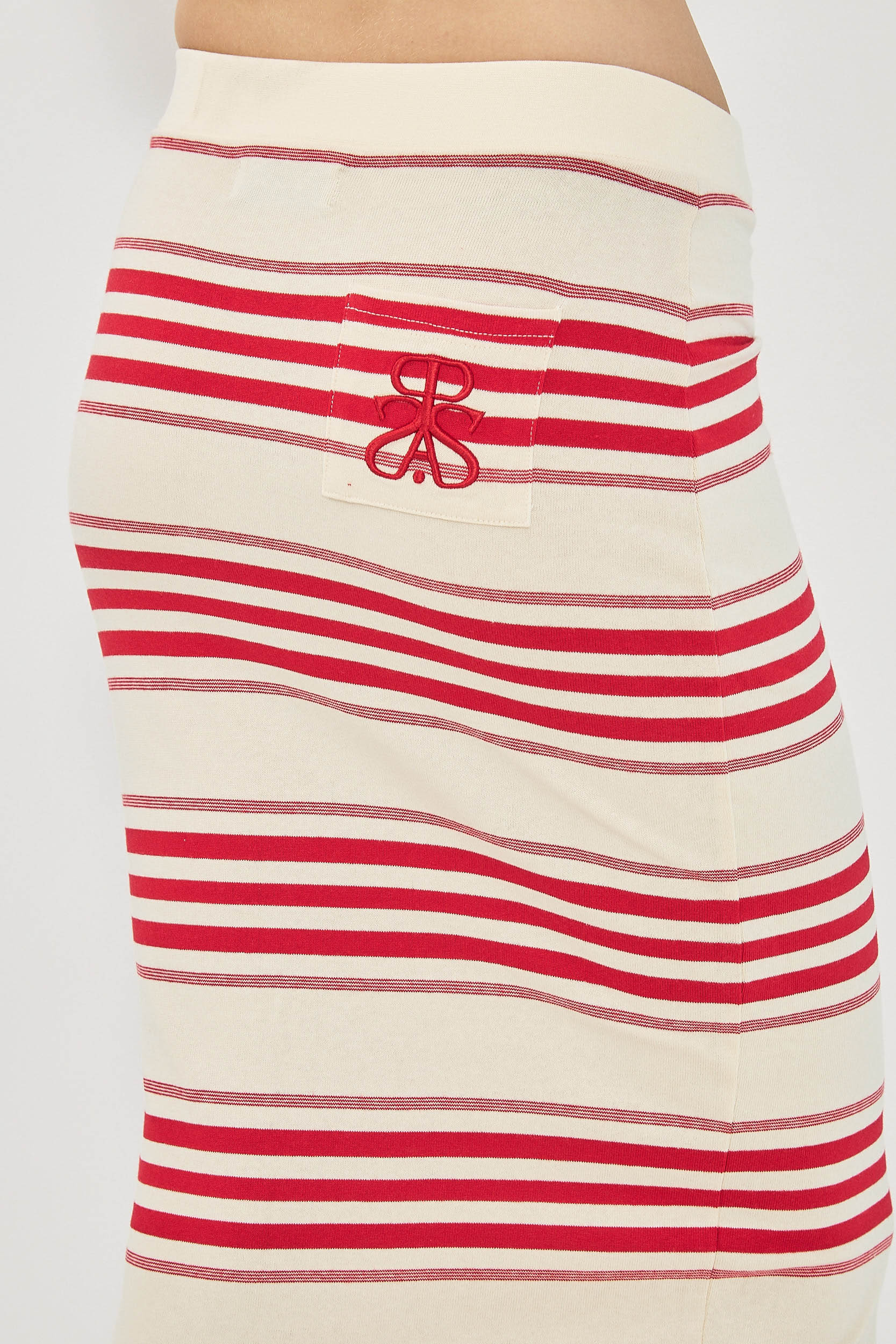 SANDY LONG SKIRT - RED - Image 2