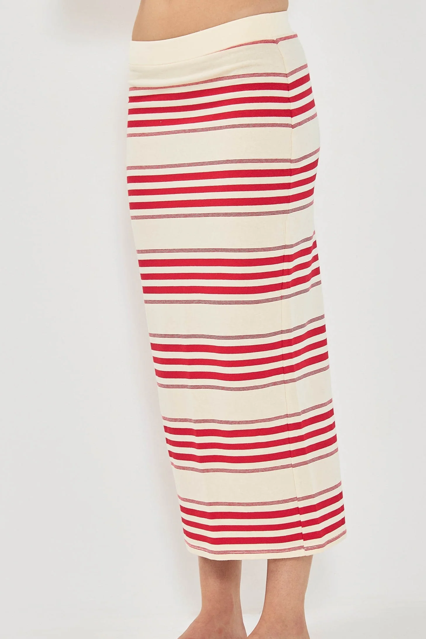 SANDY LONG SKIRT - RED - Image 3
