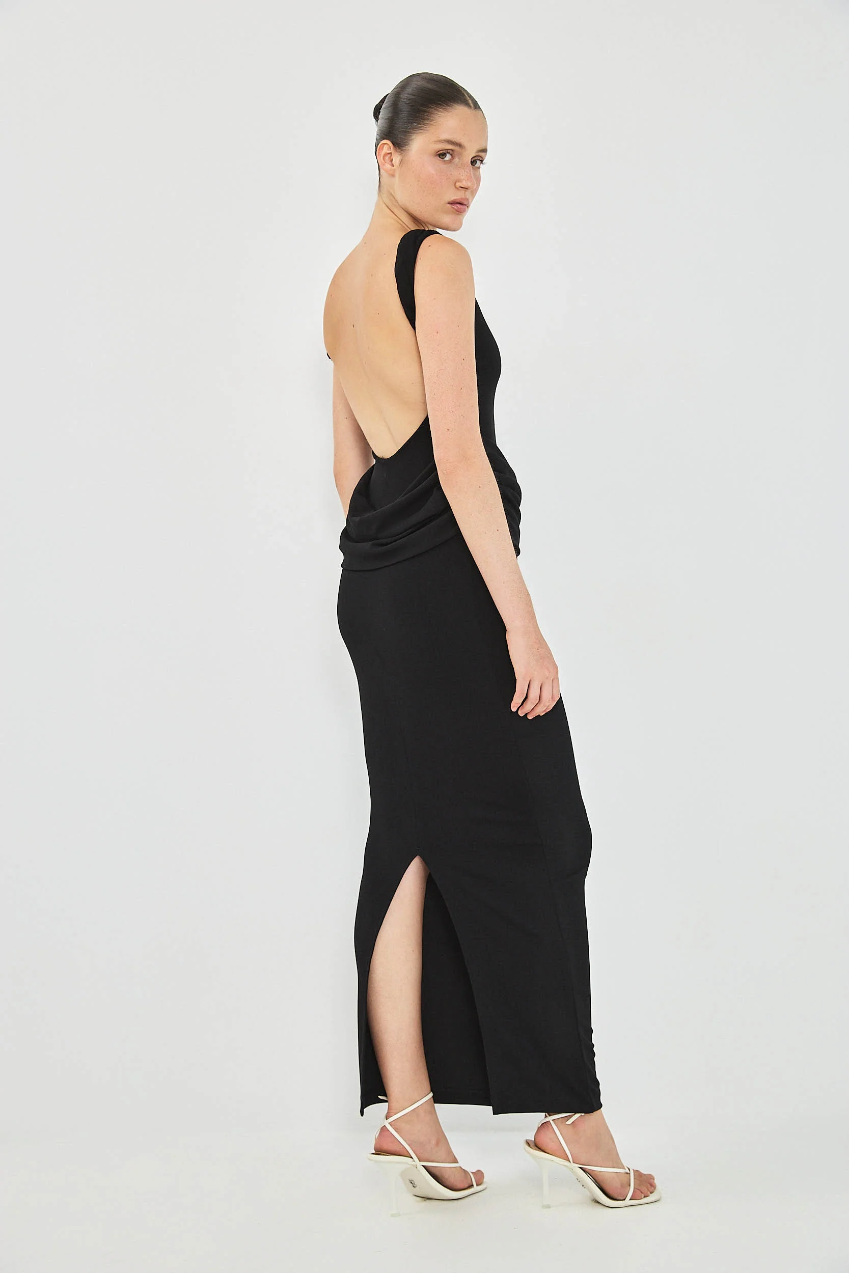 VENUS DRESS - BLACK - Image 4
