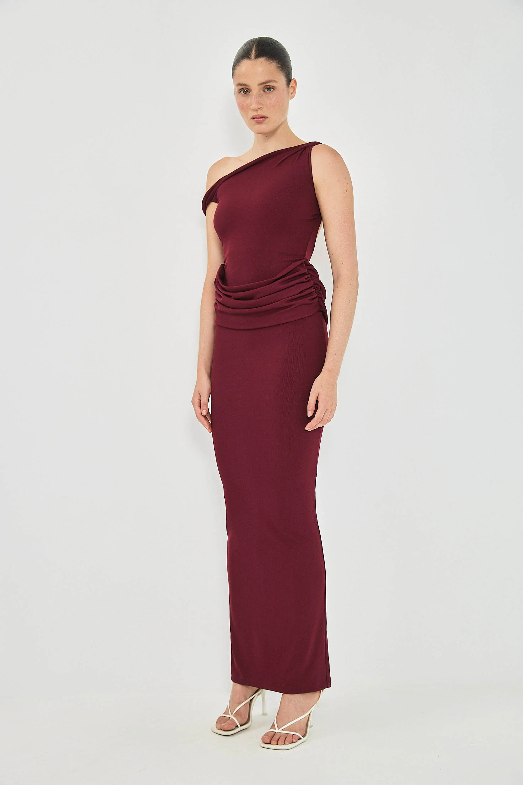 VENUS DRESS - WINE - Image 3